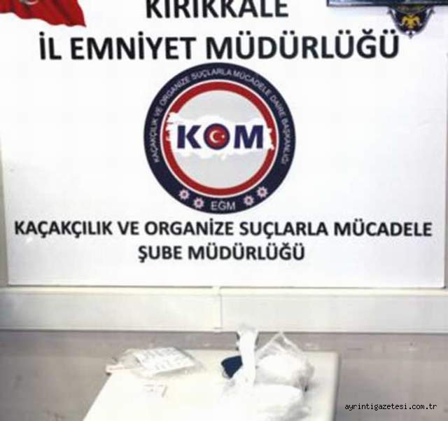 150 bin lira değerinde kokain ele geçirildi