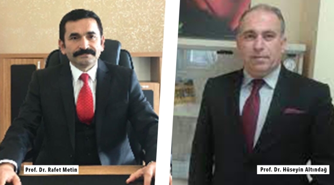 CANÖZ VE METİN REKTÖR ADAYLIKLARINI AÇIKLADI