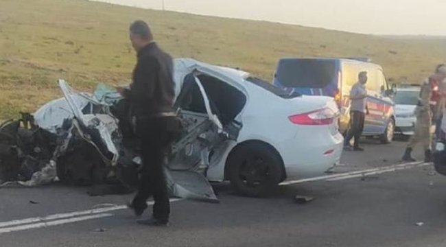 Balışeyh' de kaza 2 ölü 1 yaralı