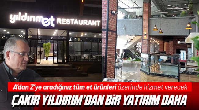 Çakır Yıldırım'dan bir yatırım daha