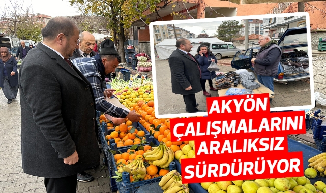 Akyön çalışmalarını aralıksız sürdürüyor