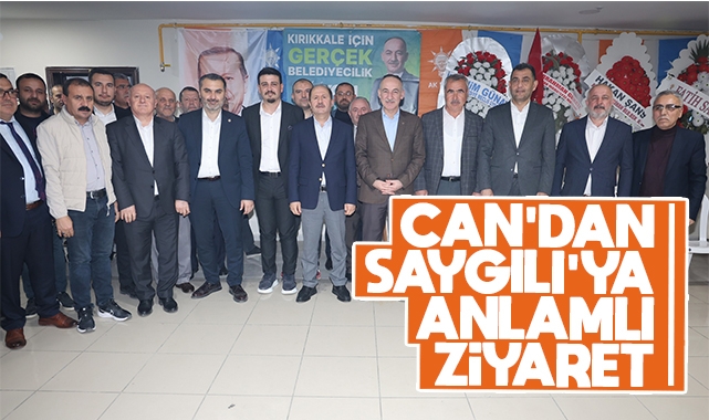 Can'dan Saygılı'ya anlamlı ziyaret