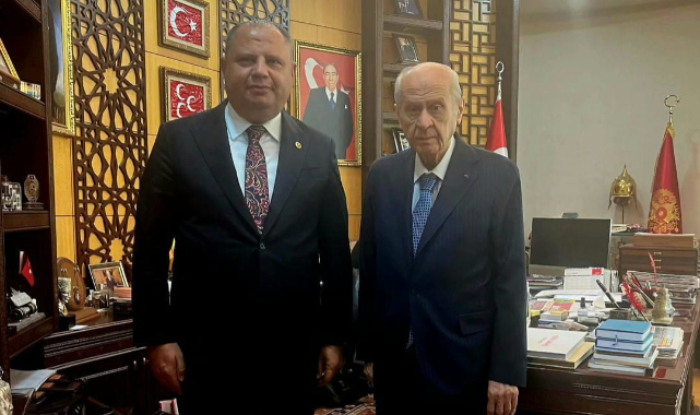 Milletvekili Öztürk, Devlet Bahçeli ile Kırıkkale hakkında istişare etti