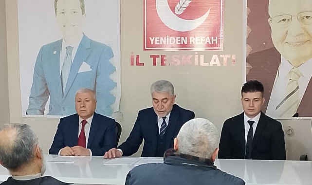 YRP Kırıkkale İl Başkanı Arif Erdal; Siyonist işgal planlarına karşı halkımızı uyandıracağız 