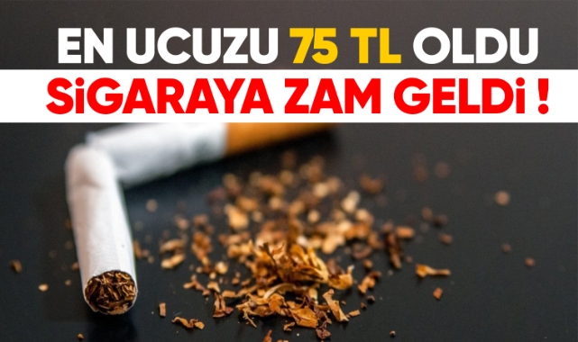 En ucuzu 75 TL oldu, sigaraya zam geldi