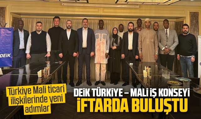 Türkiye Mali iş konseyi iftarda buluştu