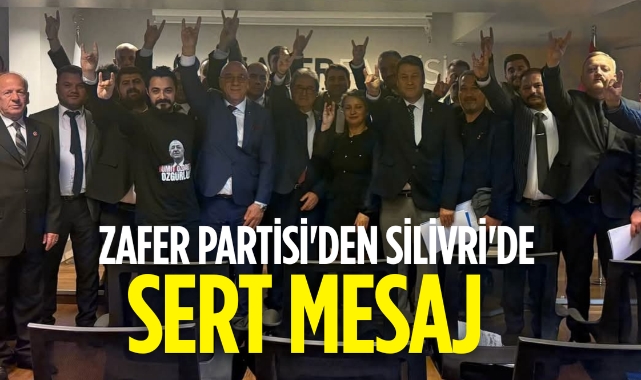 Zafer Partisi'den Silivri'de sert mesaj