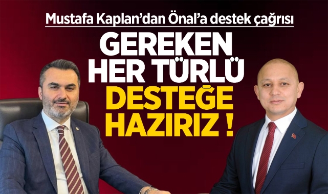 Mustafa Kaplan'dan Önal'a destek çağrısı