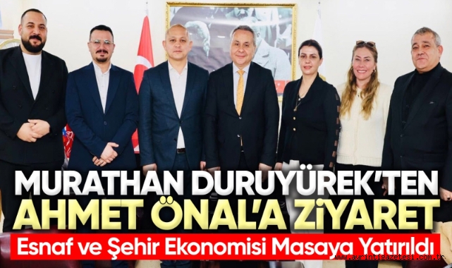 Murathan Duruyürek'ten Ahmet Önal'a ziyaret