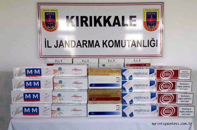 3 bin 210 paket kaçak sigara ele geçirildi