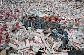3 bin 500 paket kaçak sigara yakaladı