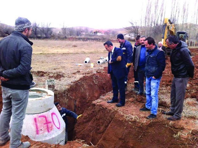 60 yıllık kanalizasyon sorunu çözülüyor