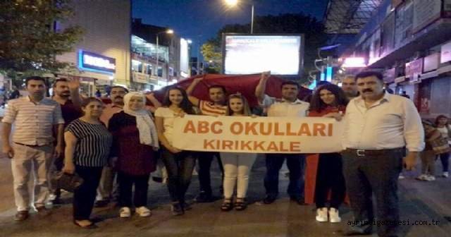 ABC’DEN DEMOKRASİ YÜRÜYÜŞÜ