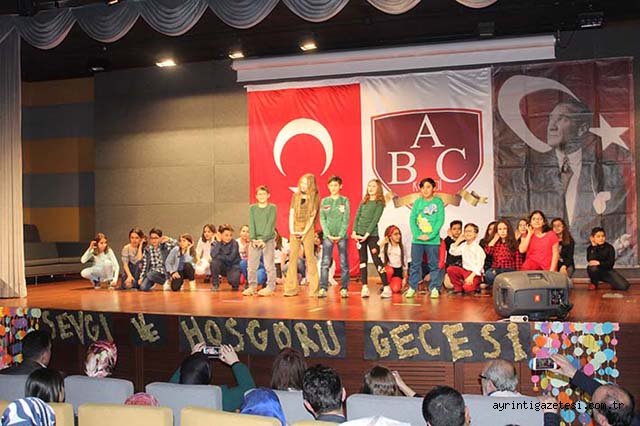 ABC okullarından sevgi ve hoşgörü gecesi