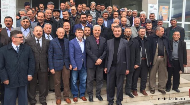 Abdullah ÖZTÜRK Muhtarlarla İstişare Yaptı