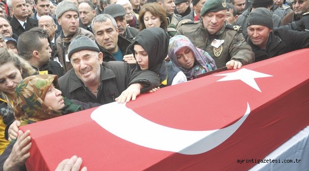 Ağlamam ben seni aslanlar gibi gönderdim