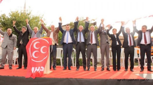 Ahılı’dan MHP’ye  destek