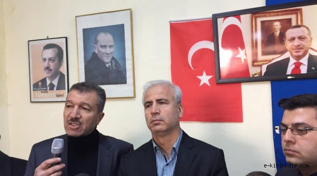 Ak Parti İl Başaknından Abdullah ÖZTÜRK'e hayırlı Olsun Ziyareti