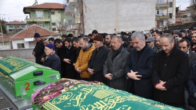 Anne ve Oğlu Toprağa Verildi
