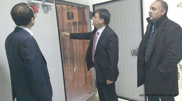 Aşı deposu yapıldı