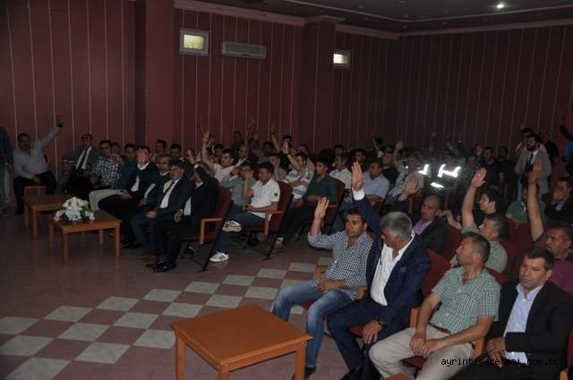 Tek aday, tek liste Başkan Karakuş