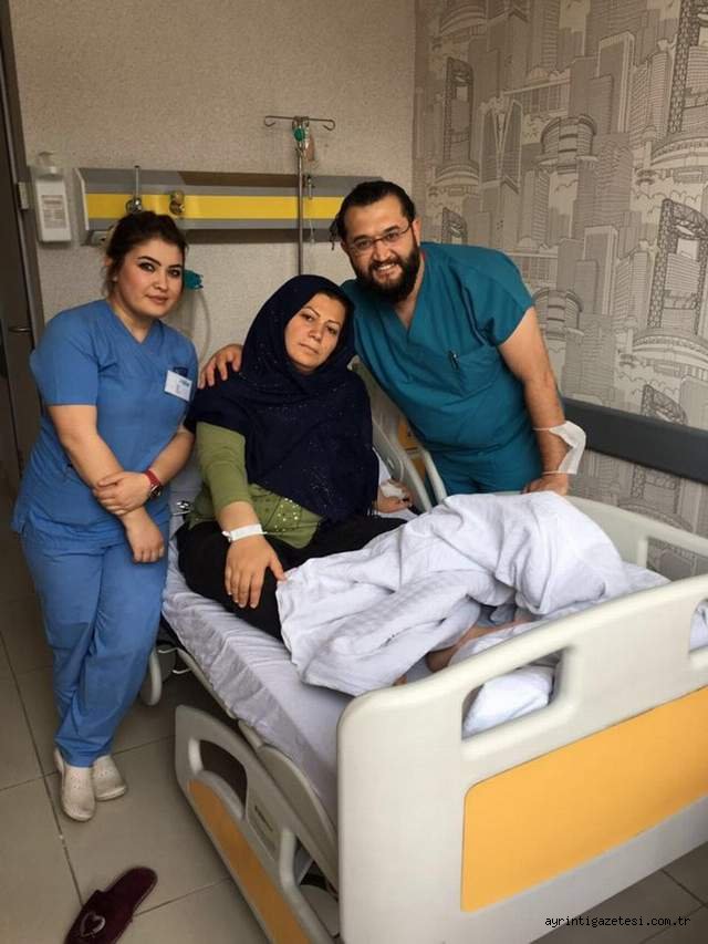 Böbreği kapalı yöntemle alındı