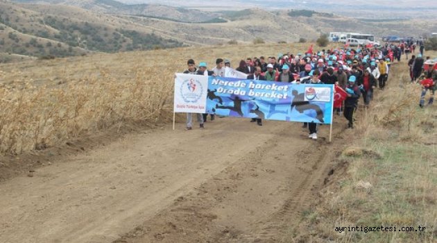 Denek Dağı’na Cumhuriyet yürüyüşü