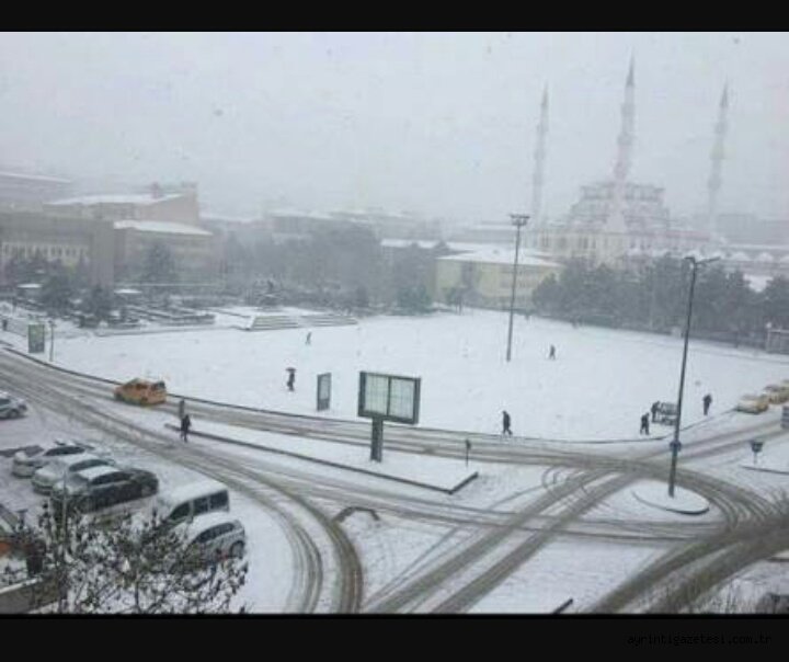 EGİTİME KAR ENGELLİ