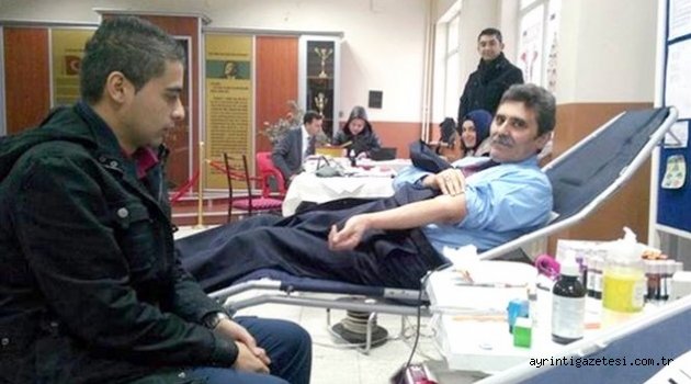 En fazla kan bağışlayan okul oldu