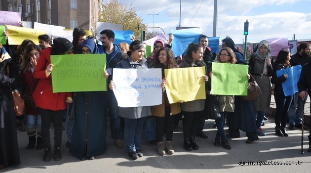 Engel bedende değil zihindedir