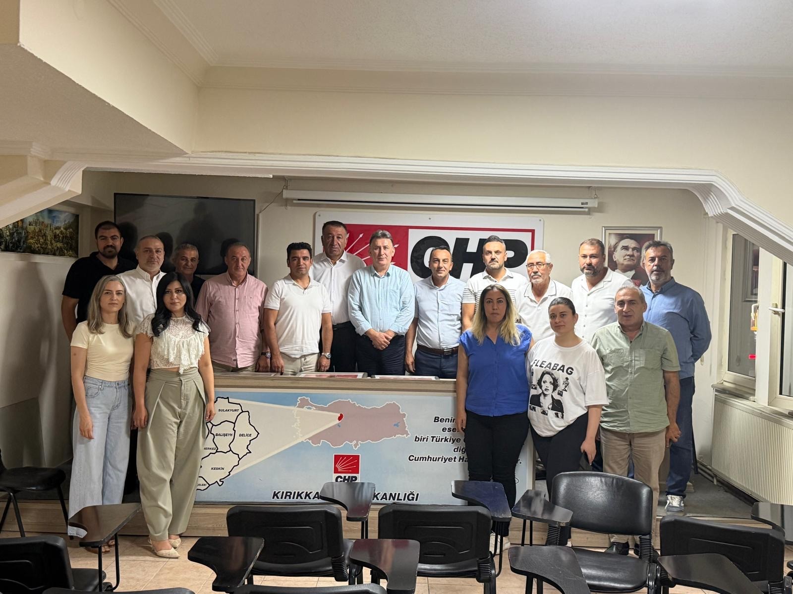 CHP Kırıkkale’de 4 İlçeye Yeni Başkan Görevlendirmesi - 1