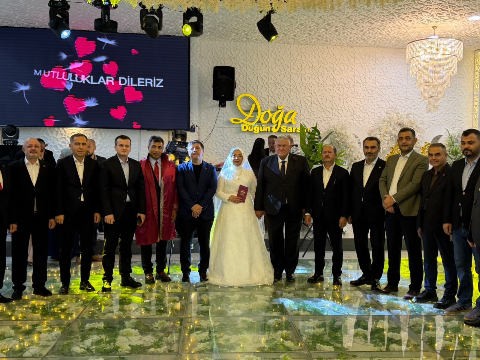 ÇELEBİ BELEDİYE BAŞKANI YAŞAR ERDEMİR, HAYATINI BAHAR KUZUCU İLE BİRLEŞTİRDİ - 1