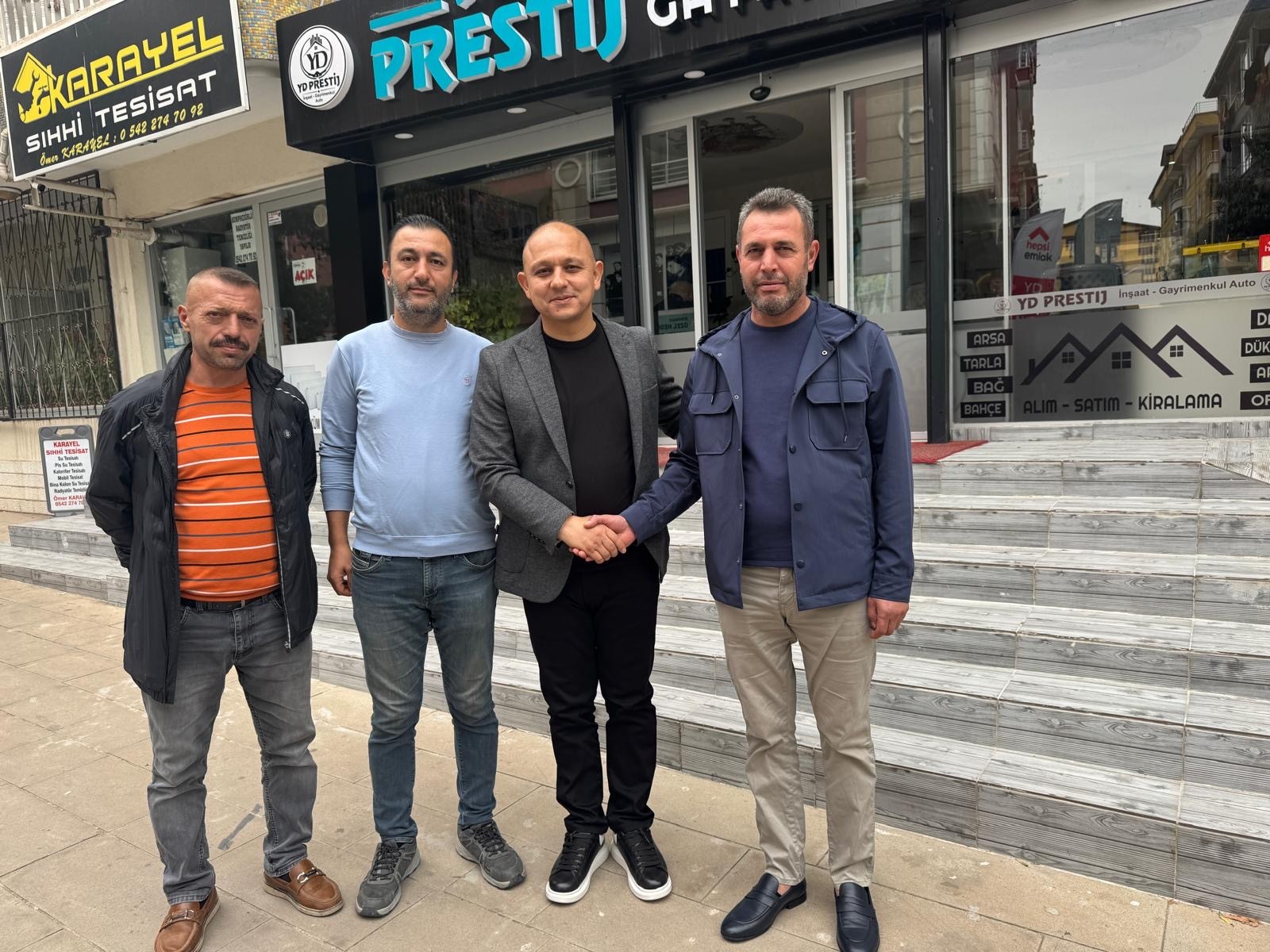Kırıkkale Belediye Başkanı Önal, Zafer Caddesi esnafını ziyaret etti - 1