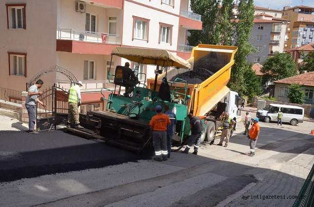 Hedef 40 bin ton sıcak asfalt