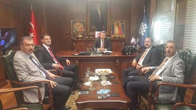 İl yöneticilerinden iller bankasına ziyaret