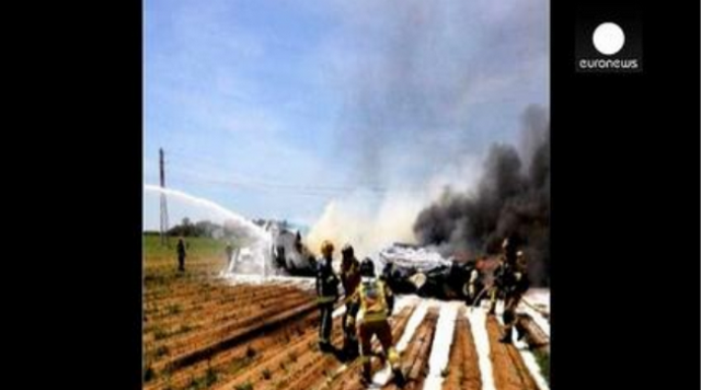 İspanya'da Türkiye İçin Üretilen A400m Askeri Nakliye Uçağı Düştü