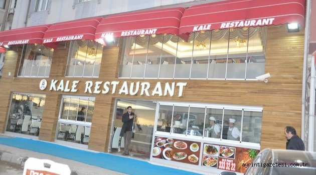 Kale Restaurant Hizmetinizde