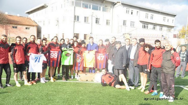 Kamberoğluları Melih Sucuktan Kırıkkalespor’a jest