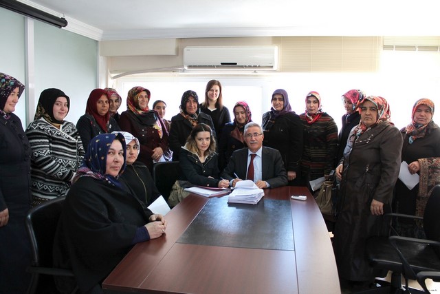 Karakeçili’de dekoratif kurs