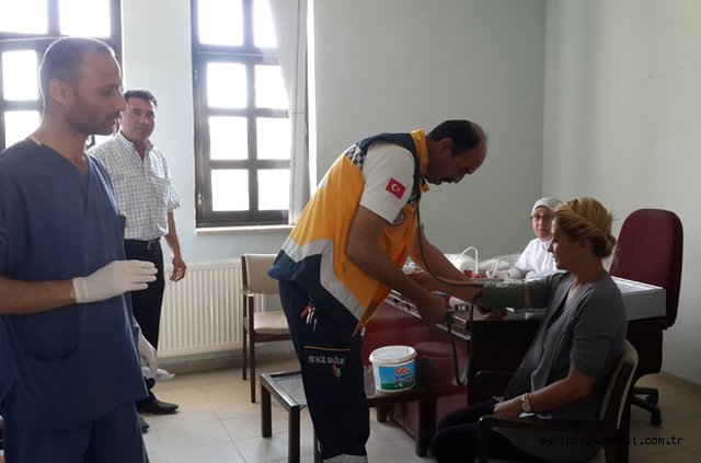 Karakeçili ilçesinde sağlık taraması yapıldı