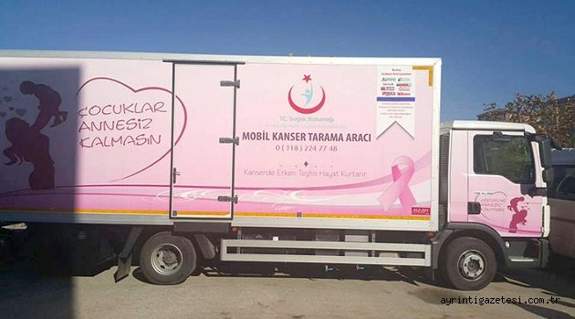 Karakeçili'de kanser taraması yapıldı