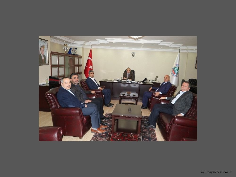 Kardeş belediyeden ziyaret