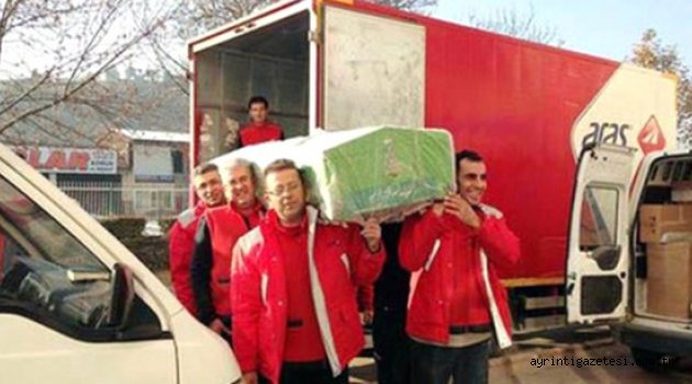 Kargo ile Gelen Tabut Şaşkınlığı