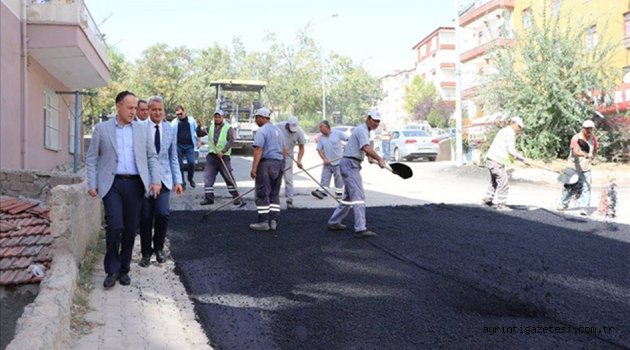 Kırıkkale asfaltlanıyor