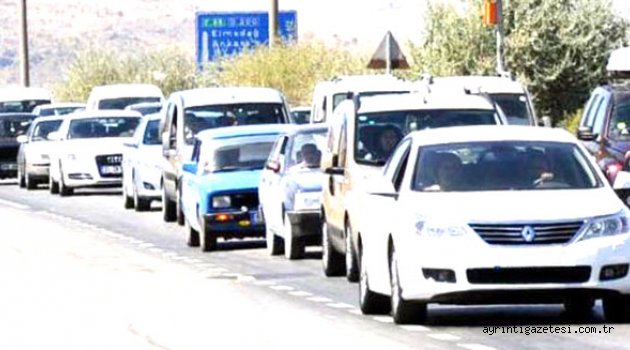 Kırıkkale’de  araç sayısı 63 bin