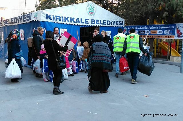 Kırıkkale Halep için seferber oldu