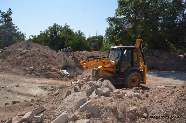 Kırıkkale’nin en büyük parkı yapılıyor
