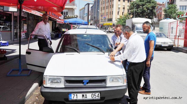 Korsan taksiye suçüstü