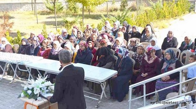 Kur'an kursu açıldı