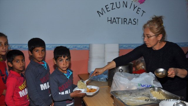  Mevsimlik İşçilerin Çocukları Okula Başladı